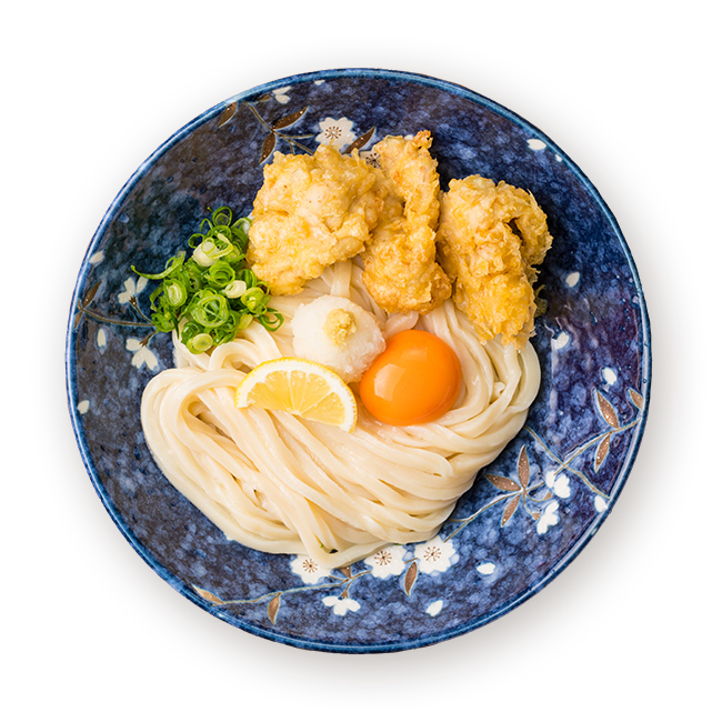 鶏天ぶっかけ